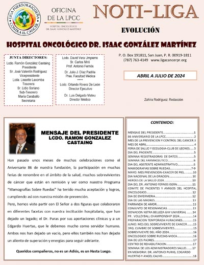 Abril a Julio 2024